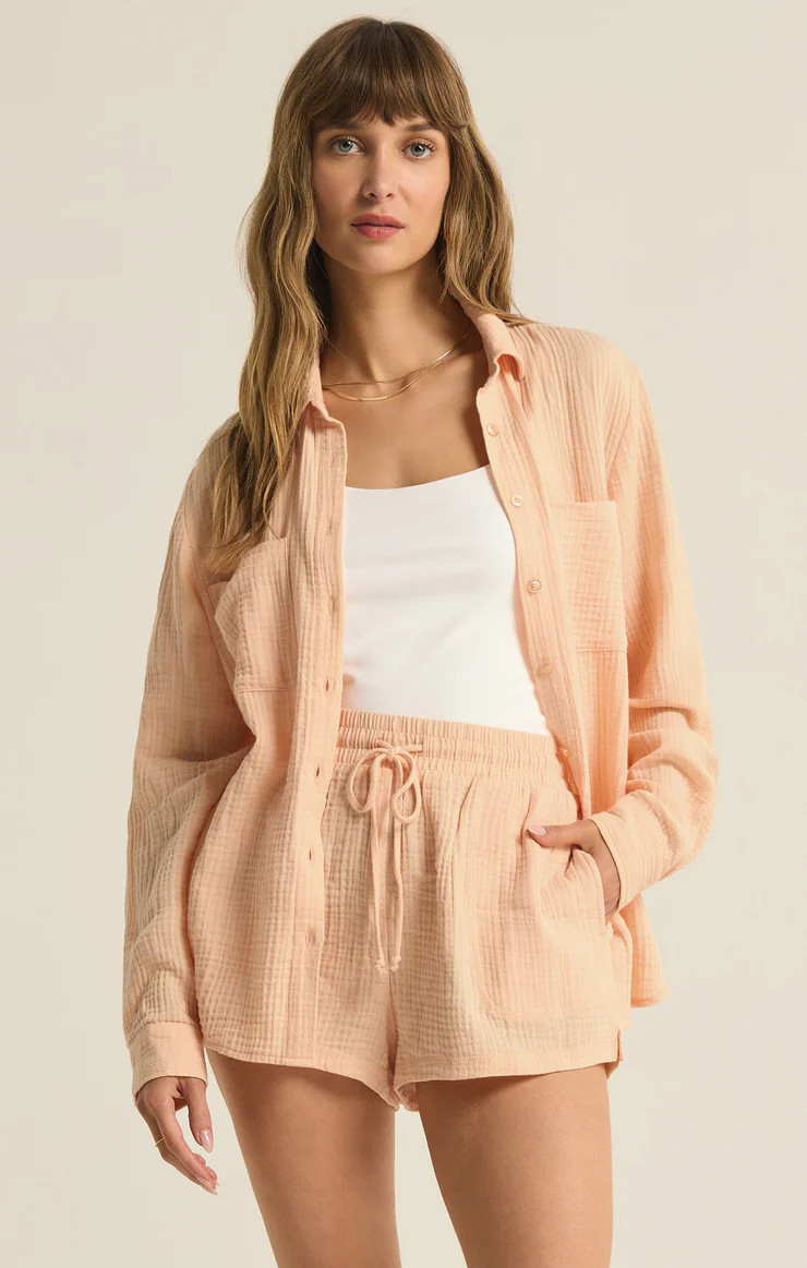 Kaili Button Up Gauze Top | Z Supply