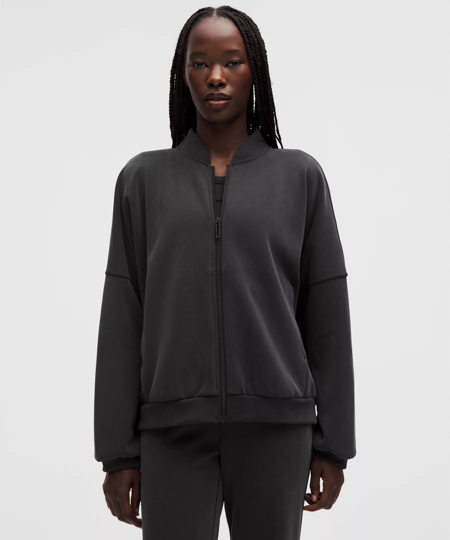 Brushed Softstreme Oversized Bomber Jacket | Lululemon (US)
