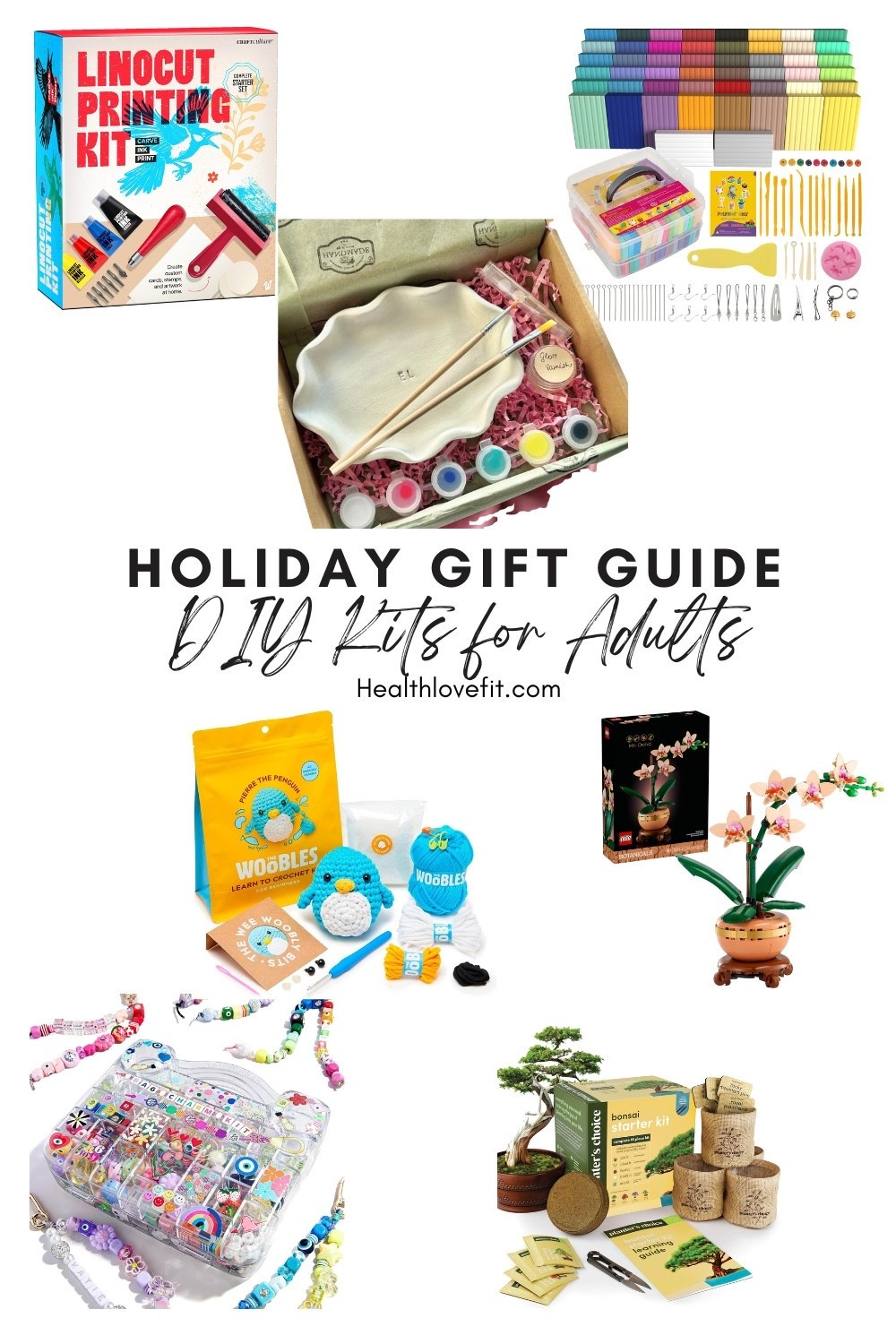 Holiday gift guide: DIY kits for adults (and some are also for kids too). Everyone wants a hobby these days that takes us off our screens. These are fun unique gift ideas for the crafty friend or family members. (Or anyone who keeps telling you they want to start a new hobby!). This is super niche but I love a good craft kit. My fave here would be the bauble bar bag charm bead kit, as well as the personalized plate that you can paint. I also added a few ideas I couldn’t fit on the collage! Check it out and make sure to follow for more gift guides.

Tags: holiday gift ideas, gifts for him and her, unisex gifts, Christmas gift ideas, diy holiday gifts, diy craft kits 

#LTKHoliday #LTKGiftGuide #LTKselfcare
