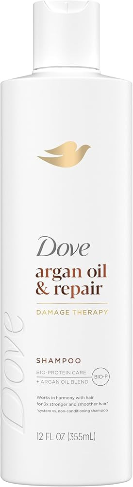 Dove Shampoo Argan Oil & Repair for Fine Hair with Bio-Protein Care Technology and Argan Oil Blen... | Amazon (US)