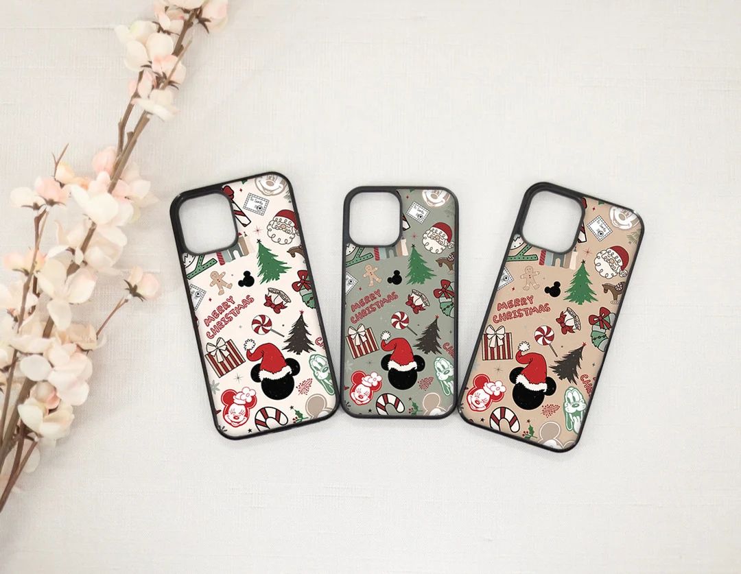 Christmas Magic Mouse iPhone Case Holiday Season 13 Pro Max - Etsy | Etsy (US)
