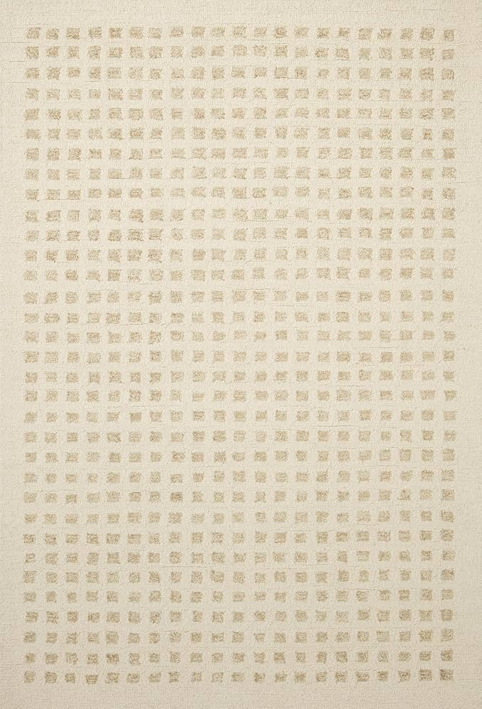 Loloi Chris Loves Julia x Polly Ivory/Natural 7'-9" x 9'-9" Area Rug | Amazon (US)