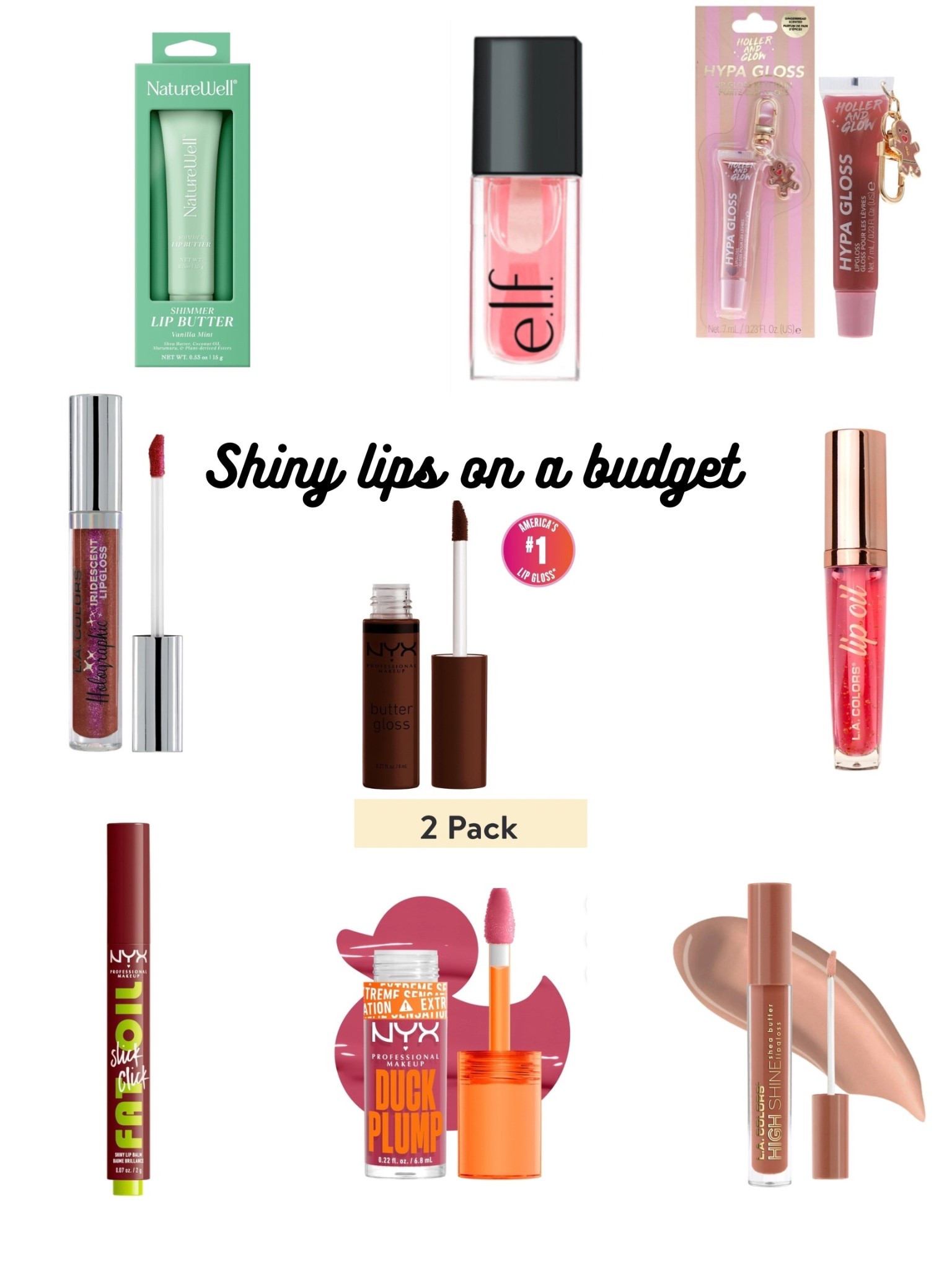 Shiny Lips On A Budget💄