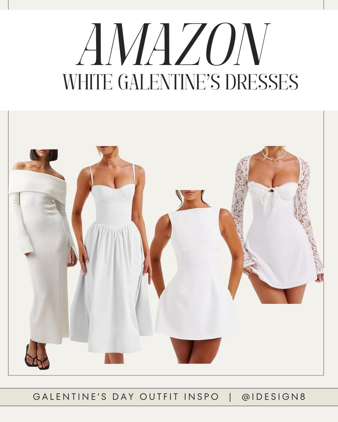 White Galentine's Day Dresses

#AmazonFinds #Amazon 

 #LTKFindsUnder50 #LTKStyleTip