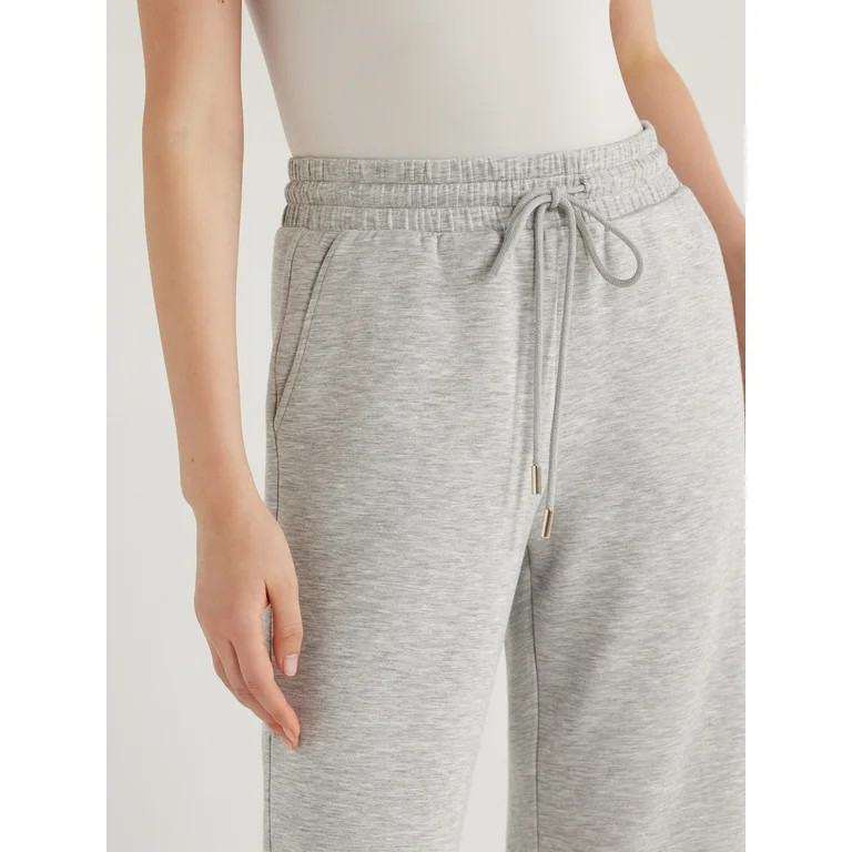 Scoop Women's Cropped Ultimate ScubaKnit Lounge Pants, Sizes XS-2XL | Walmart (US)