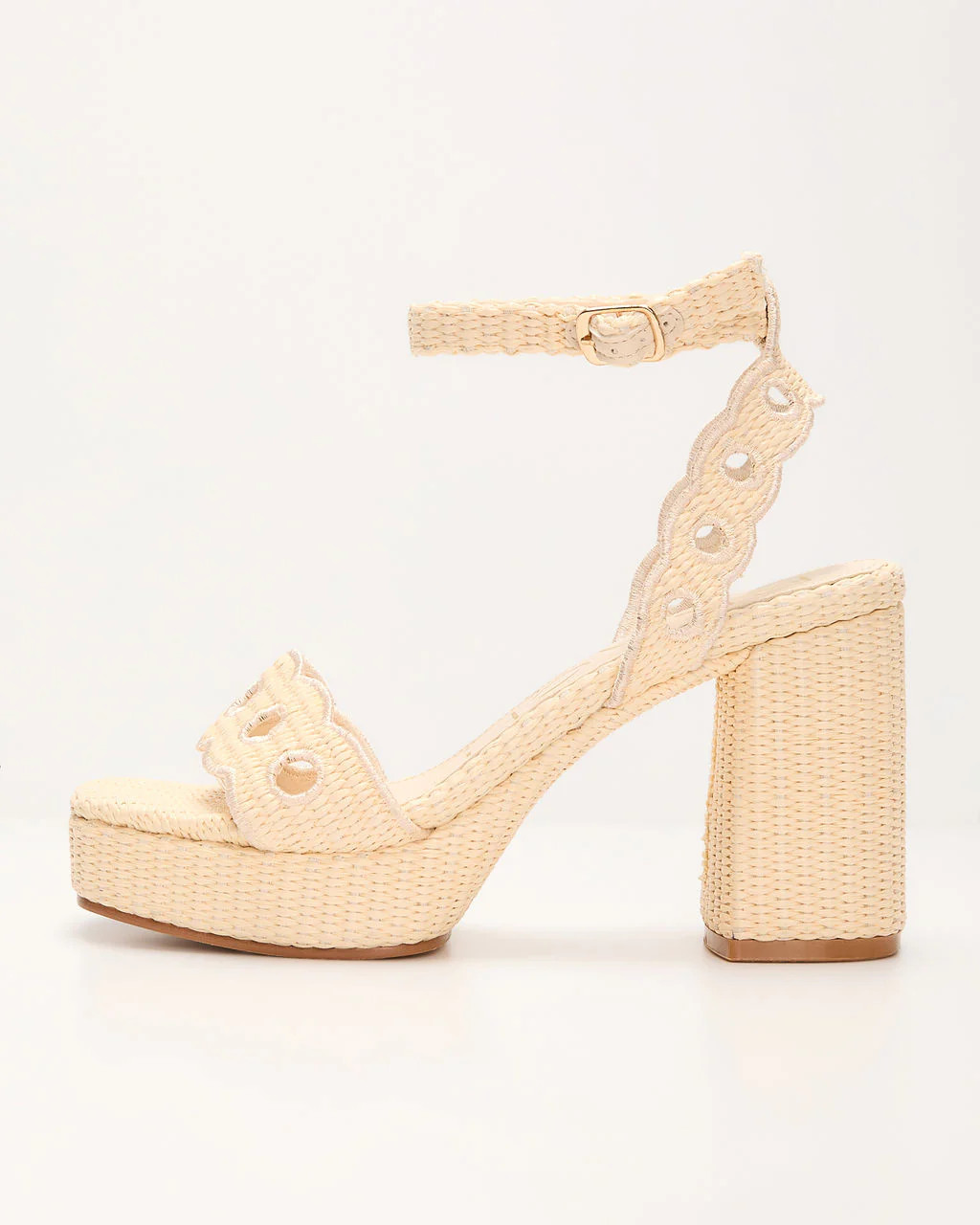 Jetsetter Woven Platform Heels | VICI
