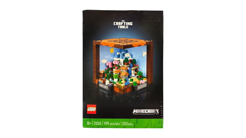 LEGO Minecraft The Crafting Table Set 21265 | StockX