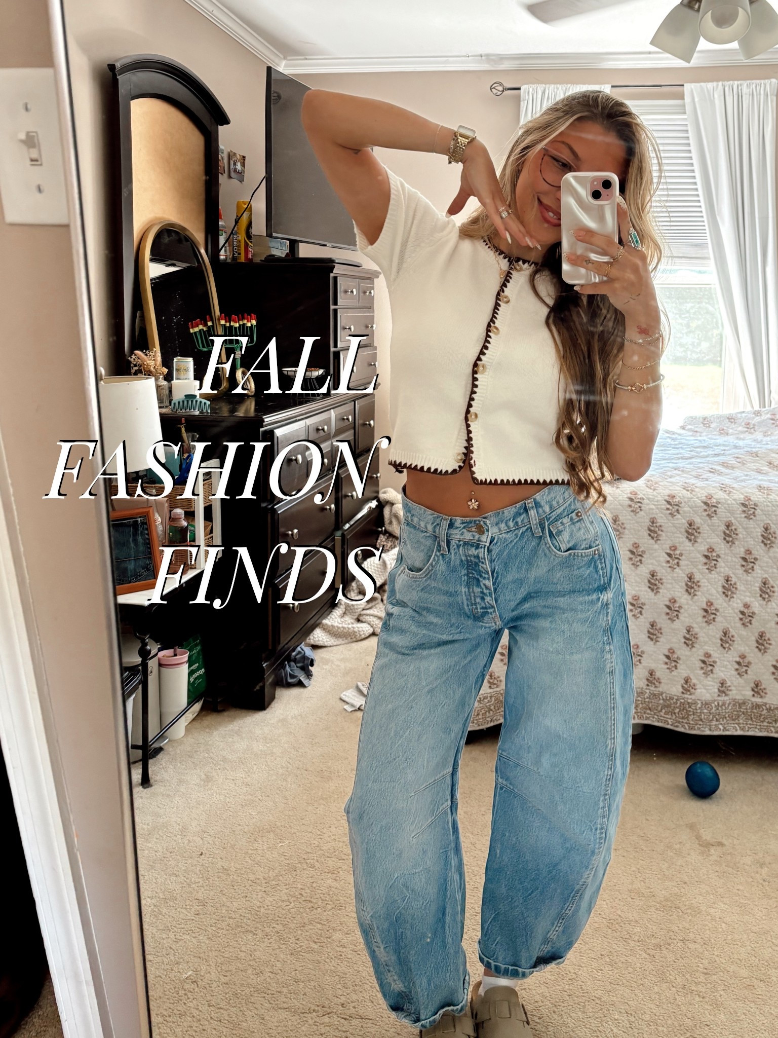 the cutest fall fashion find! The actual top is from tjmaxx but I found some similar styles 🥰

#LTKWorkwear #LTKFallSale #LTKStyleTip