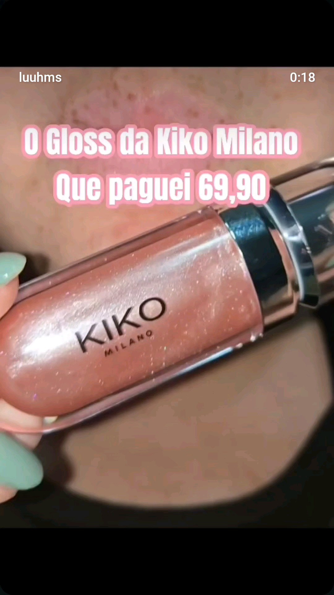 Cor número 31 da #kikomilanoAproveitei a black friday para comprar o meu primeiro Gloss da Kiko Milano.Sim é original, na loja deles dentro da #amazon.

#LTKbeleza #LTKpromo #LTKbrasil