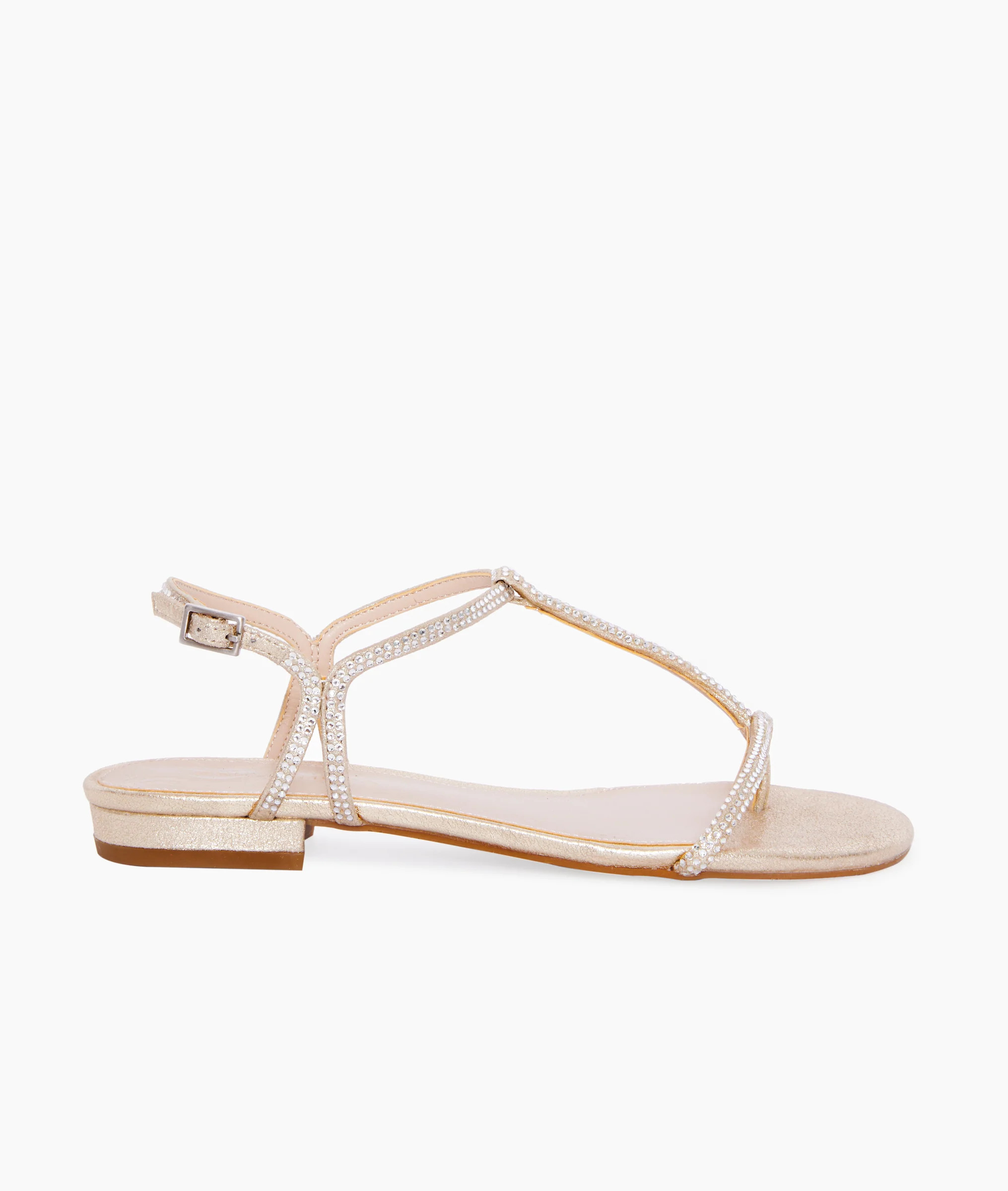 Barber Sandal - Gold | Pelle Moda