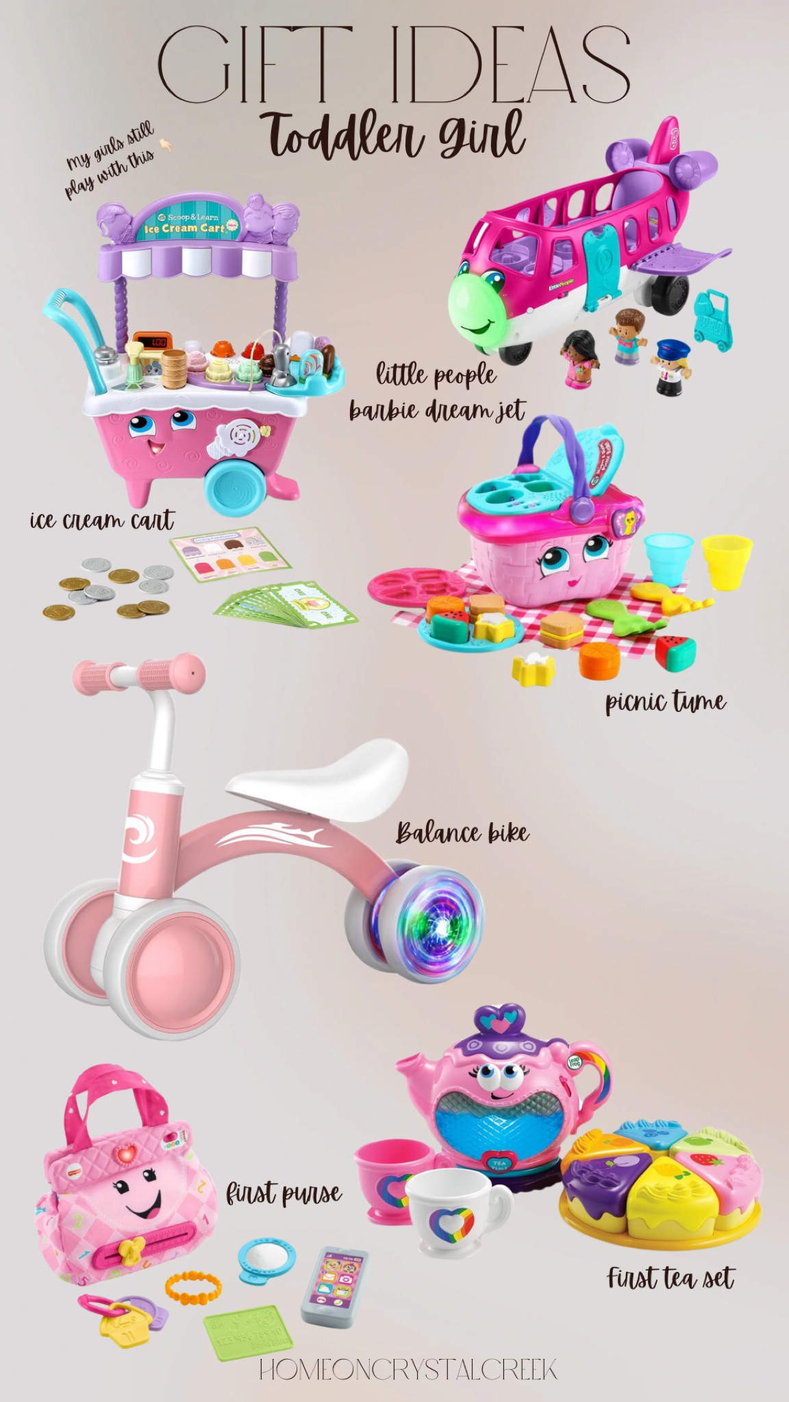 #giftguide for the toddler girls in your life 👏🏻 

So many good options 🙌🏻


#gifts
#toddler
#toys

#LTKKids #LTKSaleAlert #LTKBaby