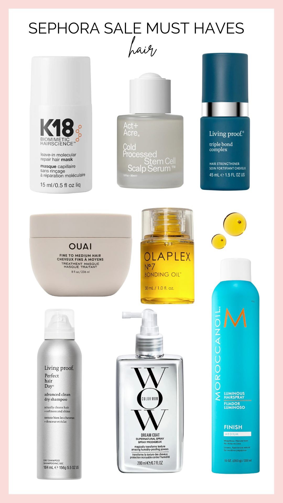 He hair products you need that have made the biggest difference  to keep my fine, color processed hair happy and healthy 


#LTKOver40 #LTKSaleAlert #LTKBeauty