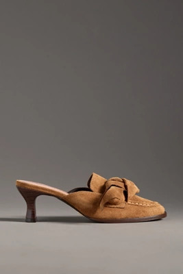 Vicenza Kitten-Heel Loafer Mules | Anthropologie (US)