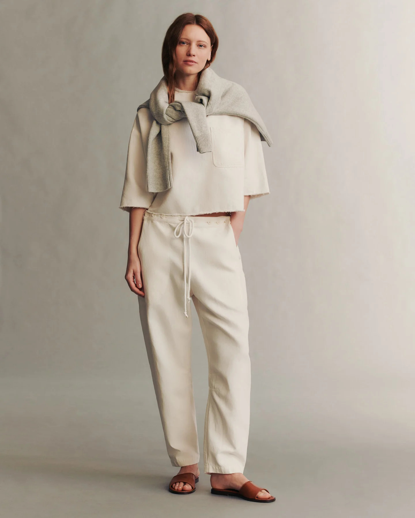 Jetties Beach Pant in Japanese Denim | TWP