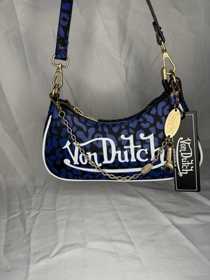 Von Dutch Cheeta shoulder bag/ hand bag w/ charms New with Tags Multiple colors | eBay US