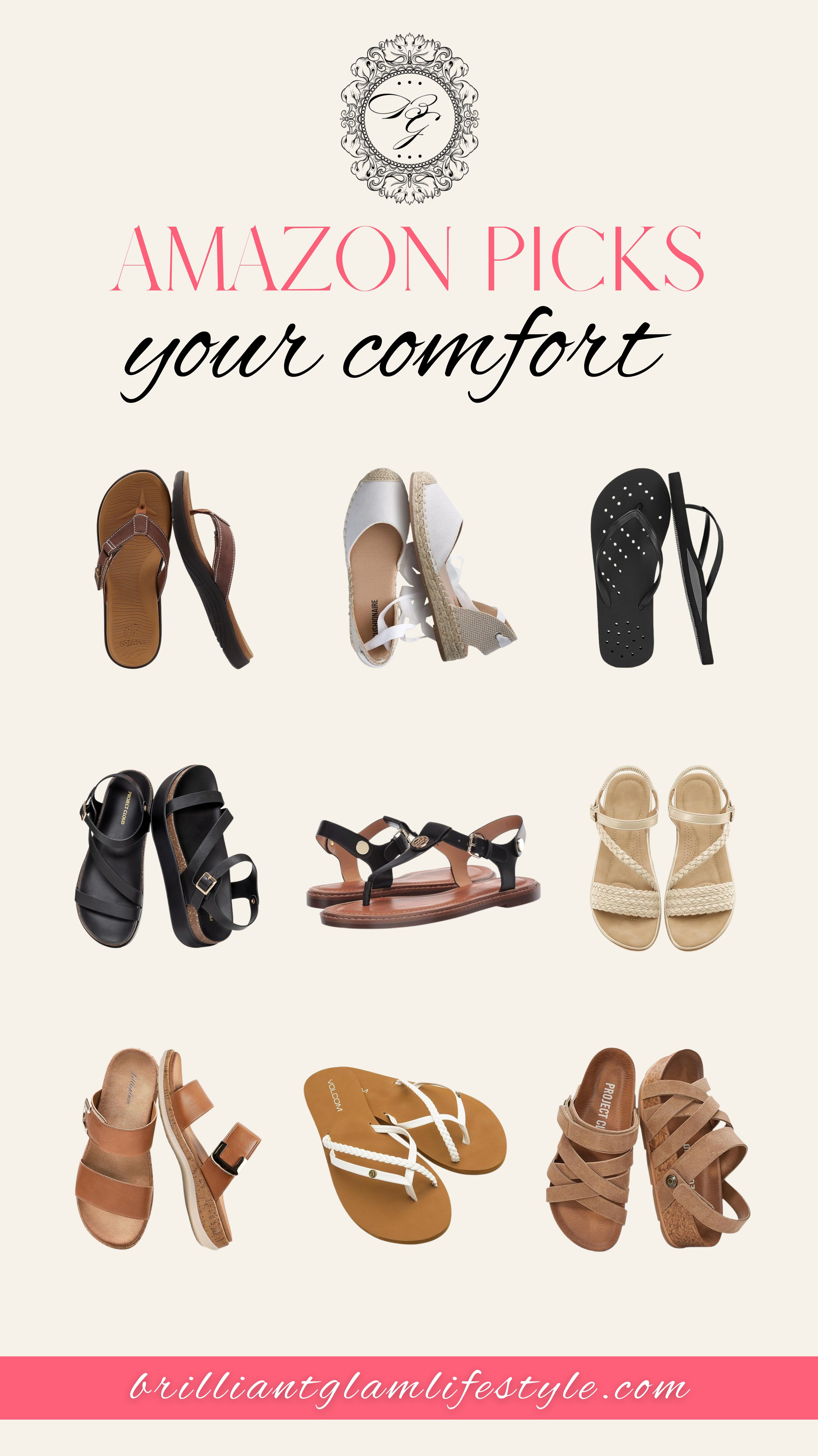 Step into comfort and style with sandals from Amazon Fashion. Whether you're heading to the beach, running errands, or enjoying a weekend getaway, these versatile picks are made to keep you looking chic all season long.

#AmazonFashion #AmazonSandals #SummerStyle #SandalSeason #FashionFinds #EverydayComfort #WarmWeatherStyle #ShoeGoals 

 #LTKActive #LTKU #LTKSaleAlert