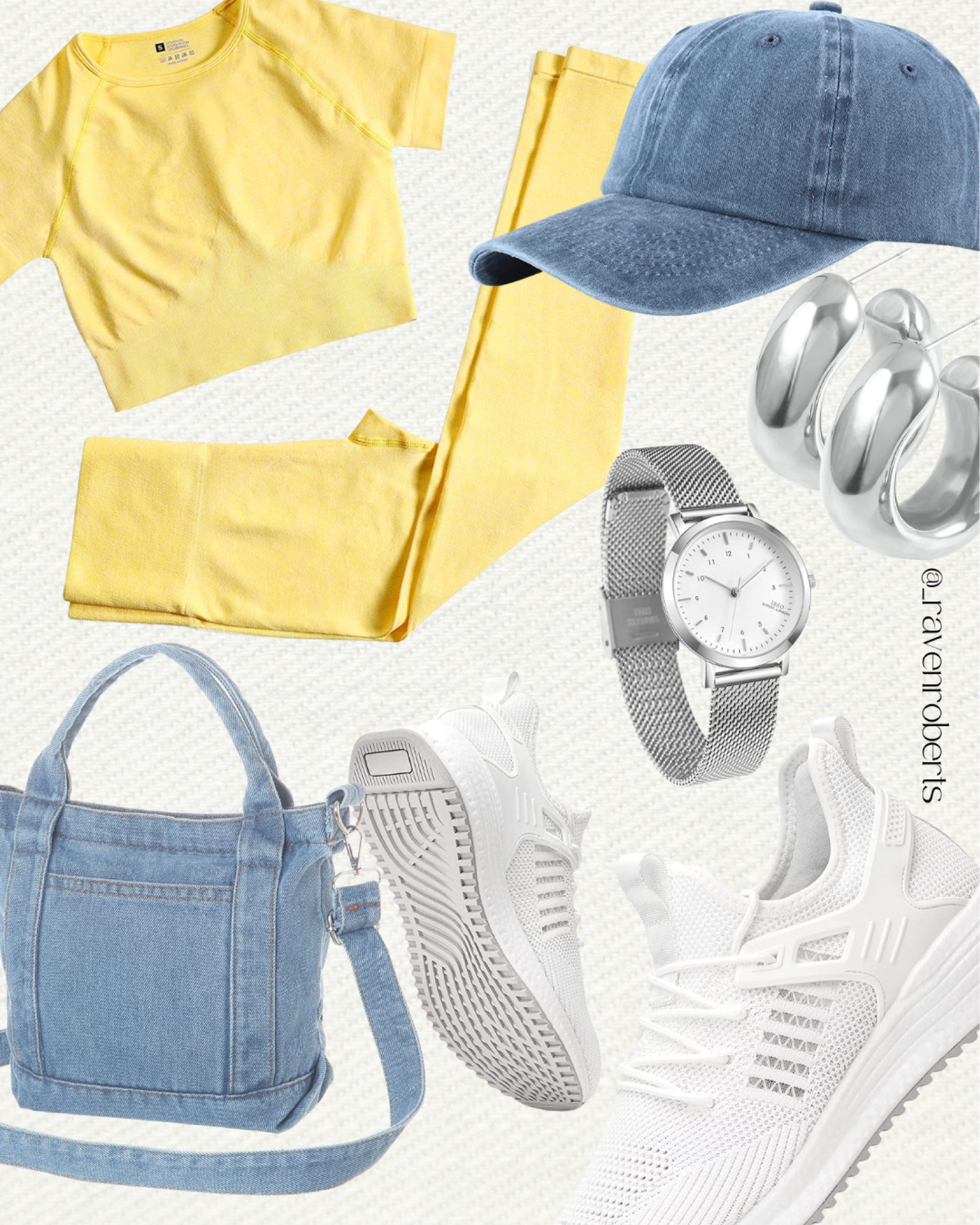 Amazon workout outfit - Yellow! Perfect for spring and summer 

#LTKunder50 #LTKfit