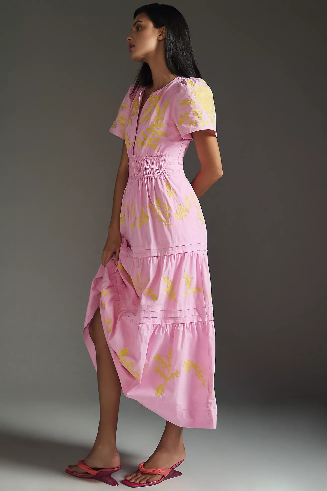 The Somerset Maxi Dress: Embroidered Edition | Anthropologie (US)