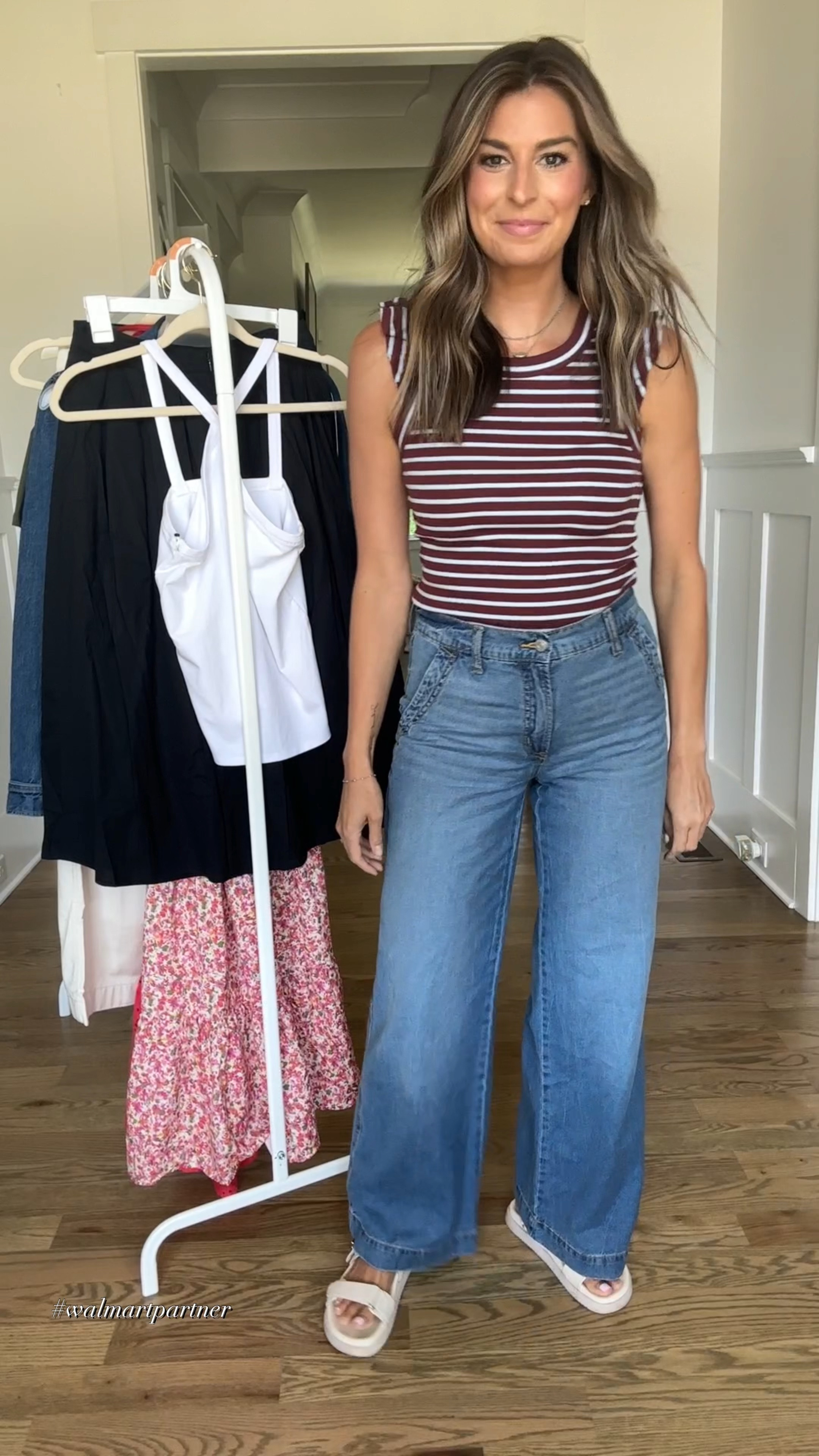 Part ✌🏼 of what I’m currently loving SUMMER addition. I’m partner with Walmart because their new arrivals are 🔥. 

Wearing a small in tops 
Xs in dresses 
2 in pants 


#LTKGiftGuide #LTKxWalmart

#LTKVideo