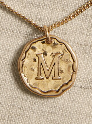 Monogram Necklace | Banana Republic Factory