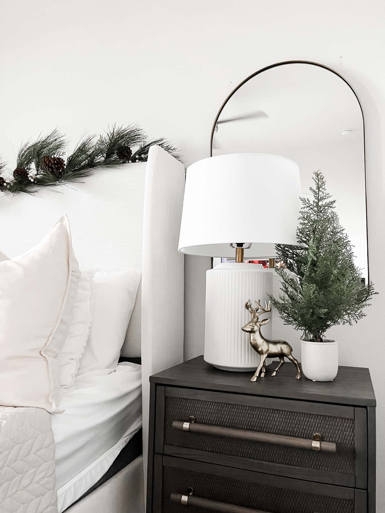 Christmas Bedroom Decor | Holiday Bedroom Decor | Christmas Nightstand Decor | Holiday Nightstand Decor

#LTKSeasonal #LTKHoliday #LTKhome
