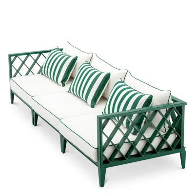 Outdoor Sofa Ocean Club L Green Blaise Off-Florent Green | Wayfair North America