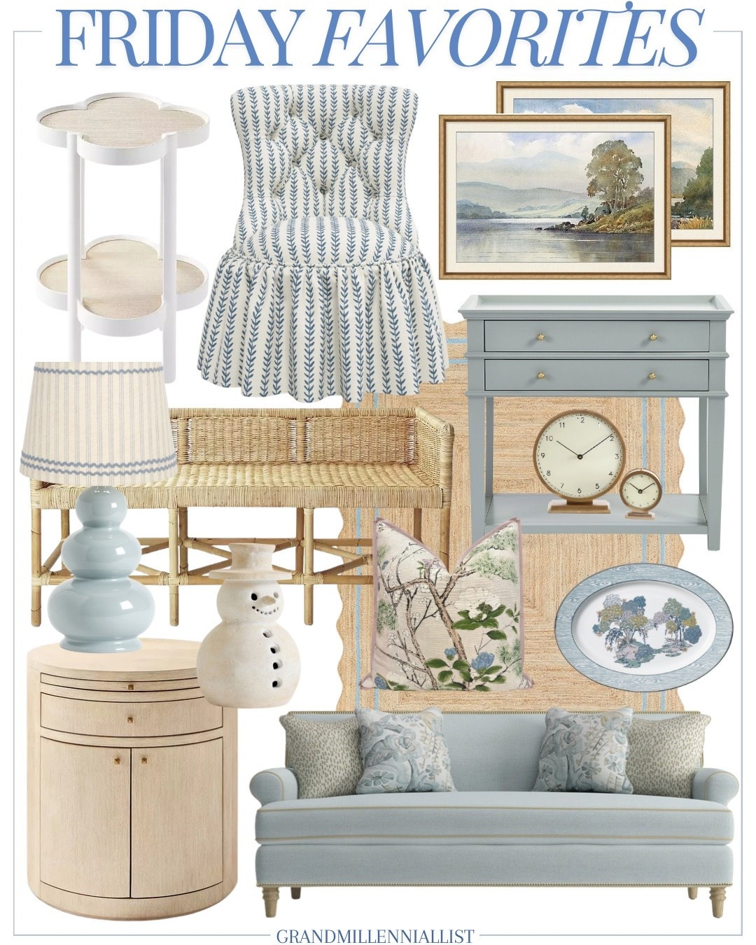 Pretty home finds on a Friday

Southern home 
Grandmillennial Home 
Cottage style home 
Mountain home 
Coastal home

#LTKSeasonal #LTKHome #LTKCyberWeek