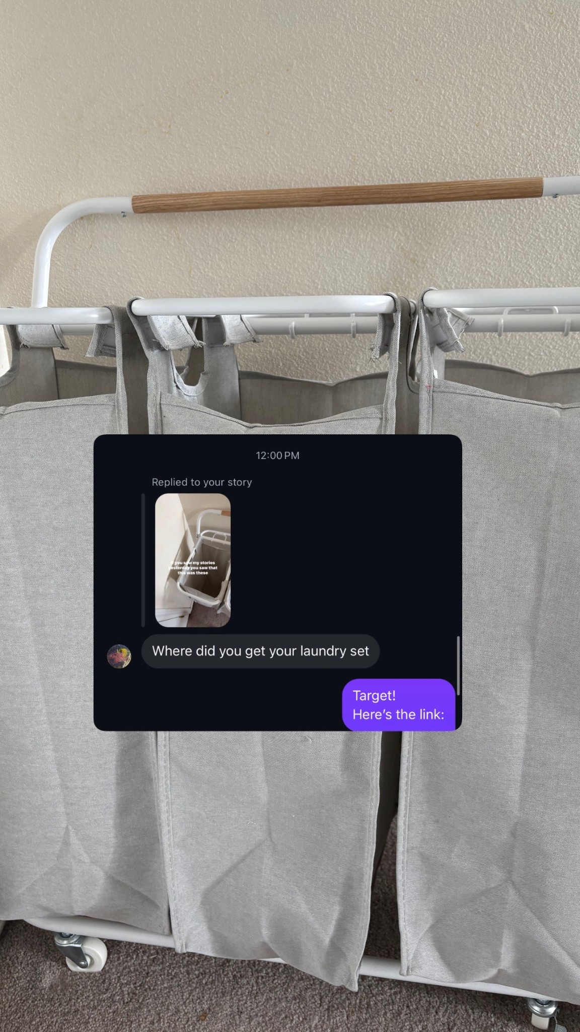 $40 rolling hamper divider


#LTKdayinmylife #LTKHome #LTKOver40