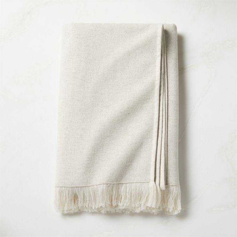 Jordin Hemp Natural Bath Towel + Reviews | CB2 | CB2