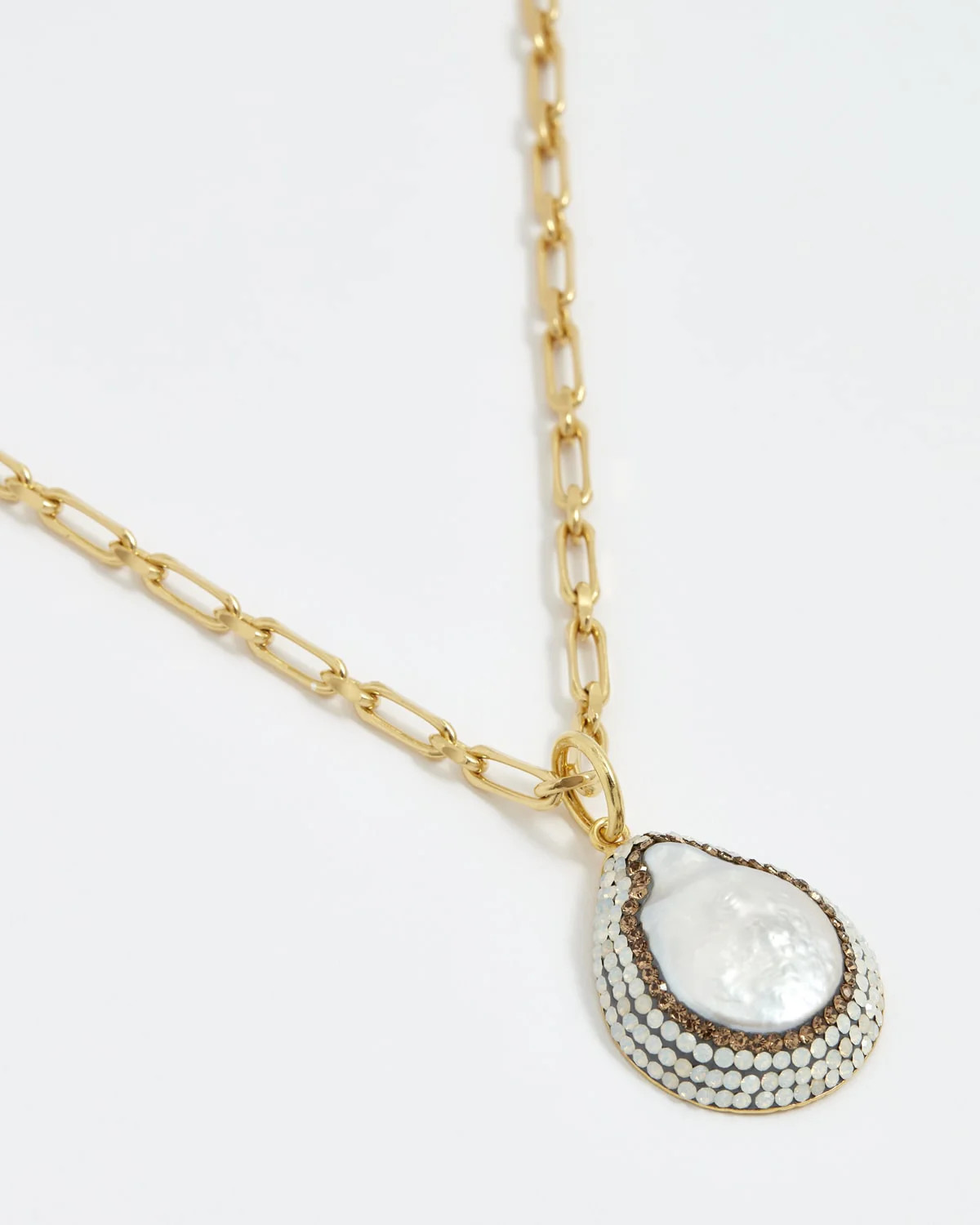 Baroque Pearl Pendant Necklace | Soru Jewellery