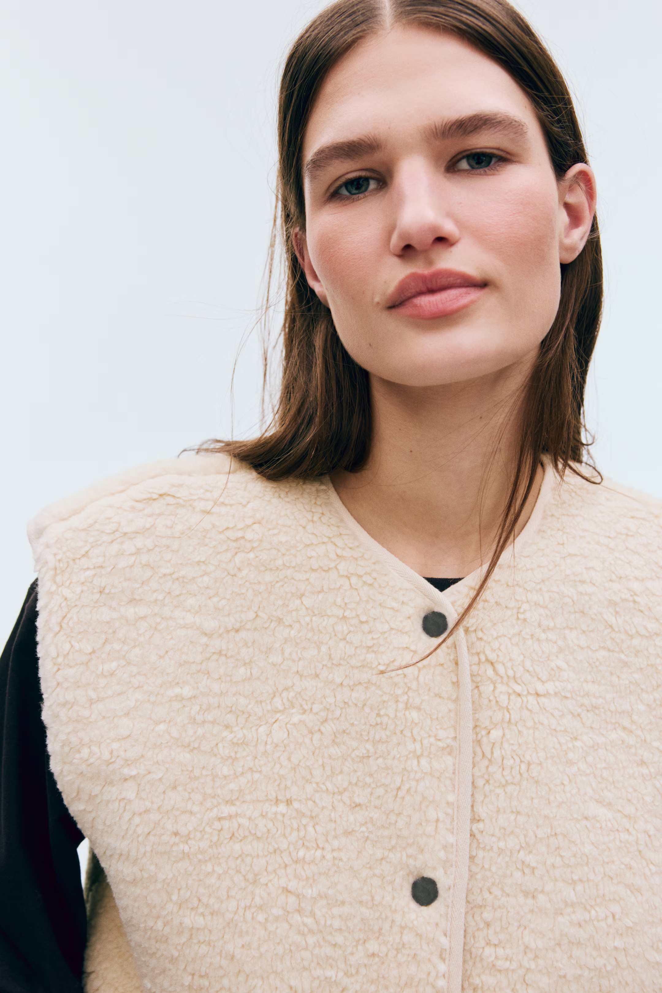 Teddy Fleece Vest | H&M (US + CA)