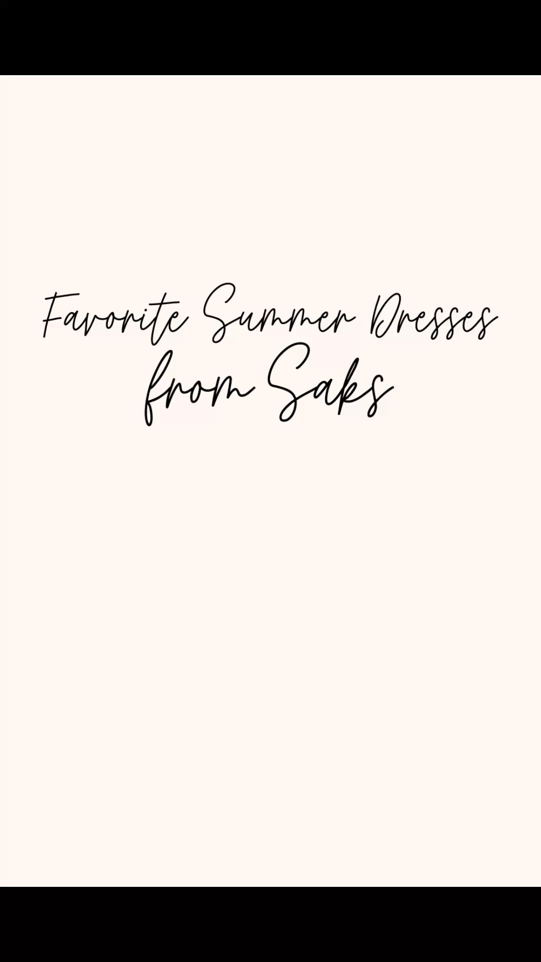 No matter what’s on your summer calendar, find the perfect dress @Saks. #saks #sakspartner

#LTKootd #LTKSeasonal