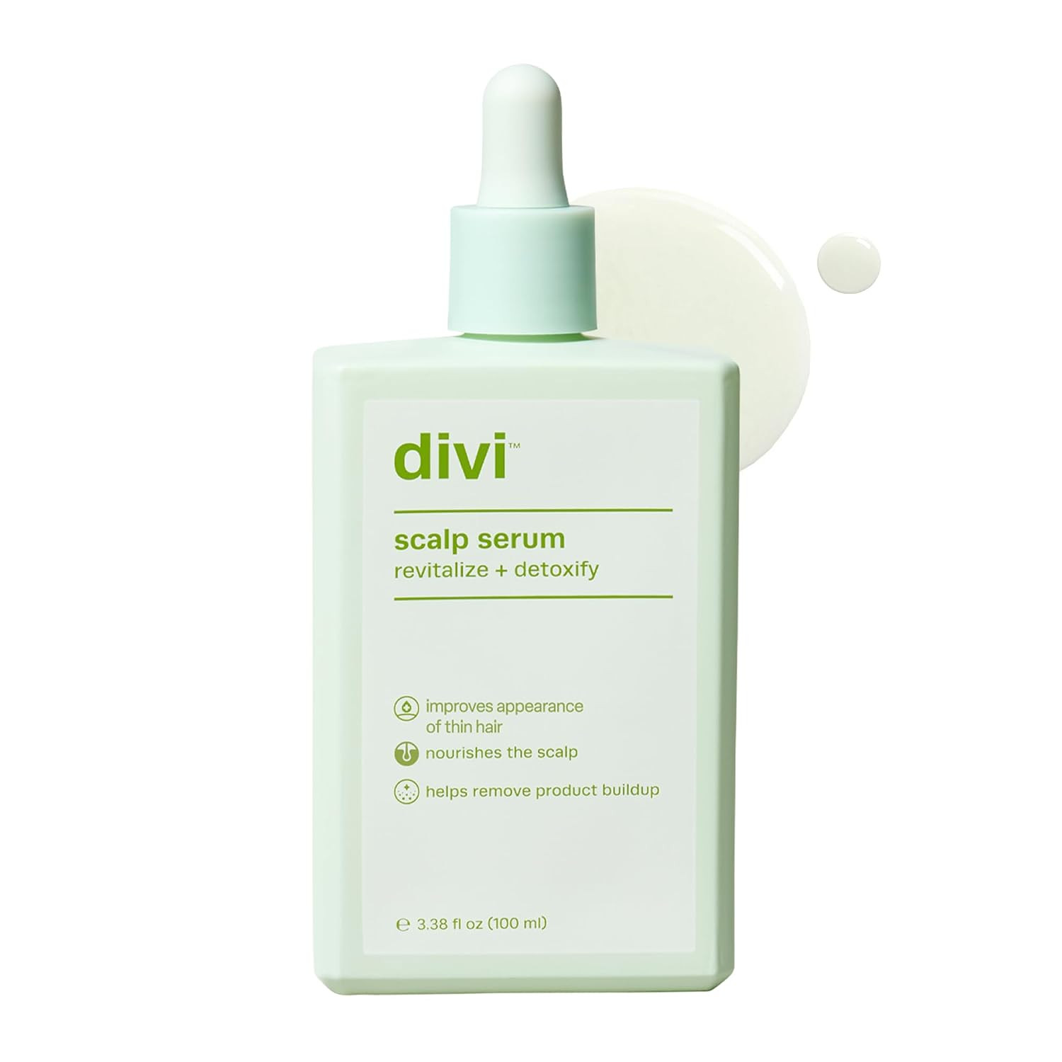 Divi Hair Scalp Serum for Women and Men - Revitalize and Balance Your Scalp - Improves Appearance of Thinning Hair, Nourishes the Scalp and Helps Remove Product and Oil Buildup, 100ml | Amazon (US)