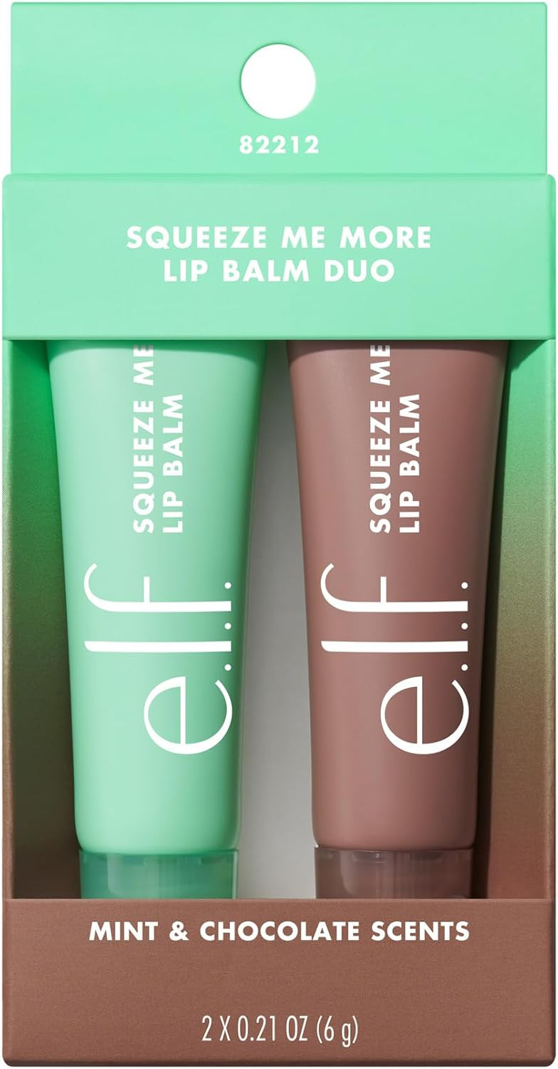 e.l.f. Squeeze Me Lip Balm, Moisturizing Lip Balm for A Sheer Tint of Color, Infused with Hyaluro... | Amazon (US)