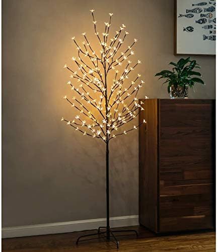 Twinkle Star 6 Feet 208 LED Cherry Blossom Tree Light for Home Festival Party Wedding Indoor Outd... | Amazon (US)
