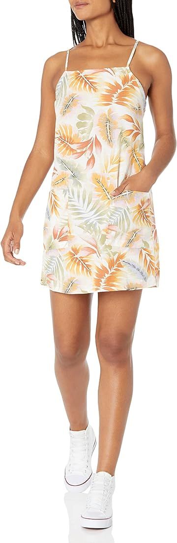 Billabong womens Straight Round Woven Mini Sundress Dress | Amazon (US)