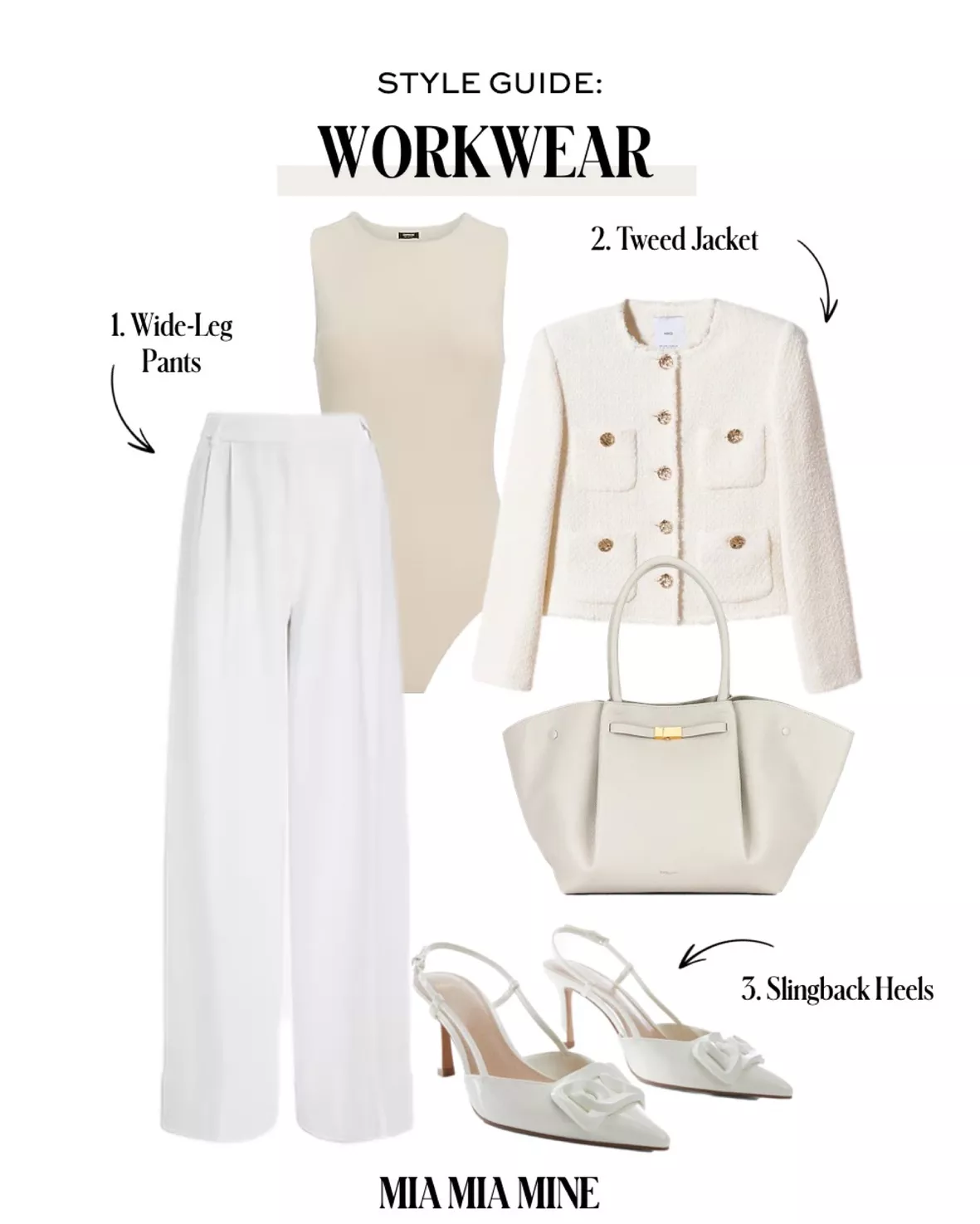 Shopping Guide: Spring Work Outfit. - Mia Mia Mine  Spring work outfits,  Work outfit, Pants outfit work