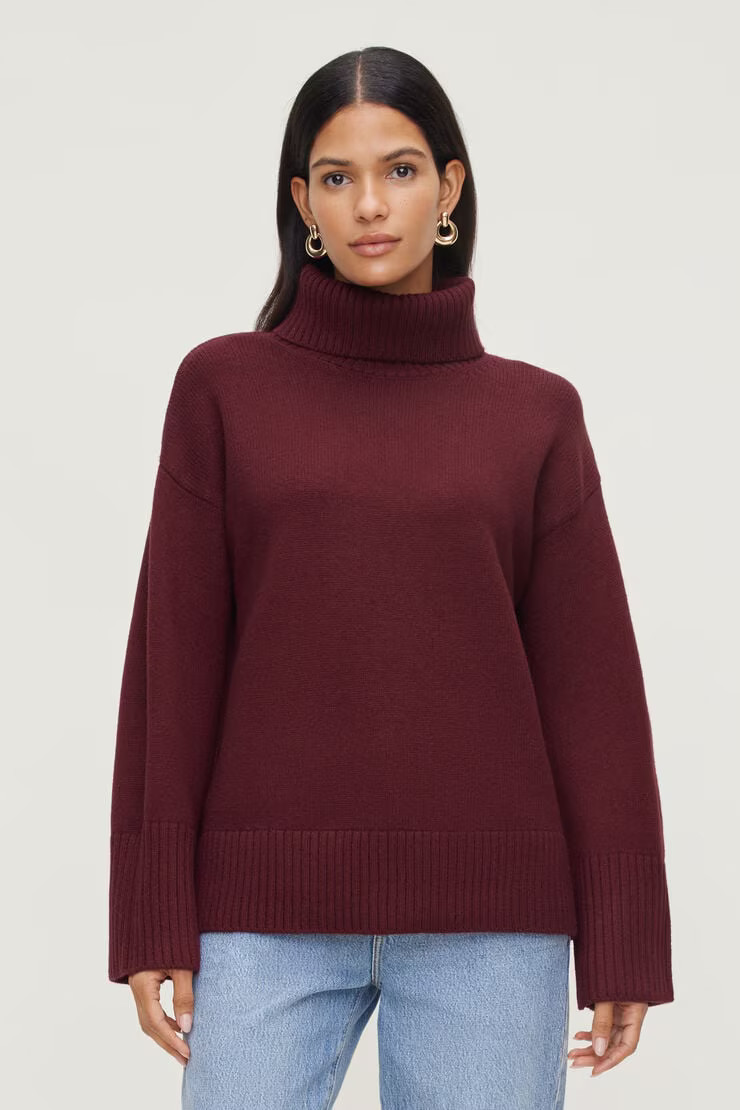 Evy Turtleneck Sweater | Dynamite Clothing