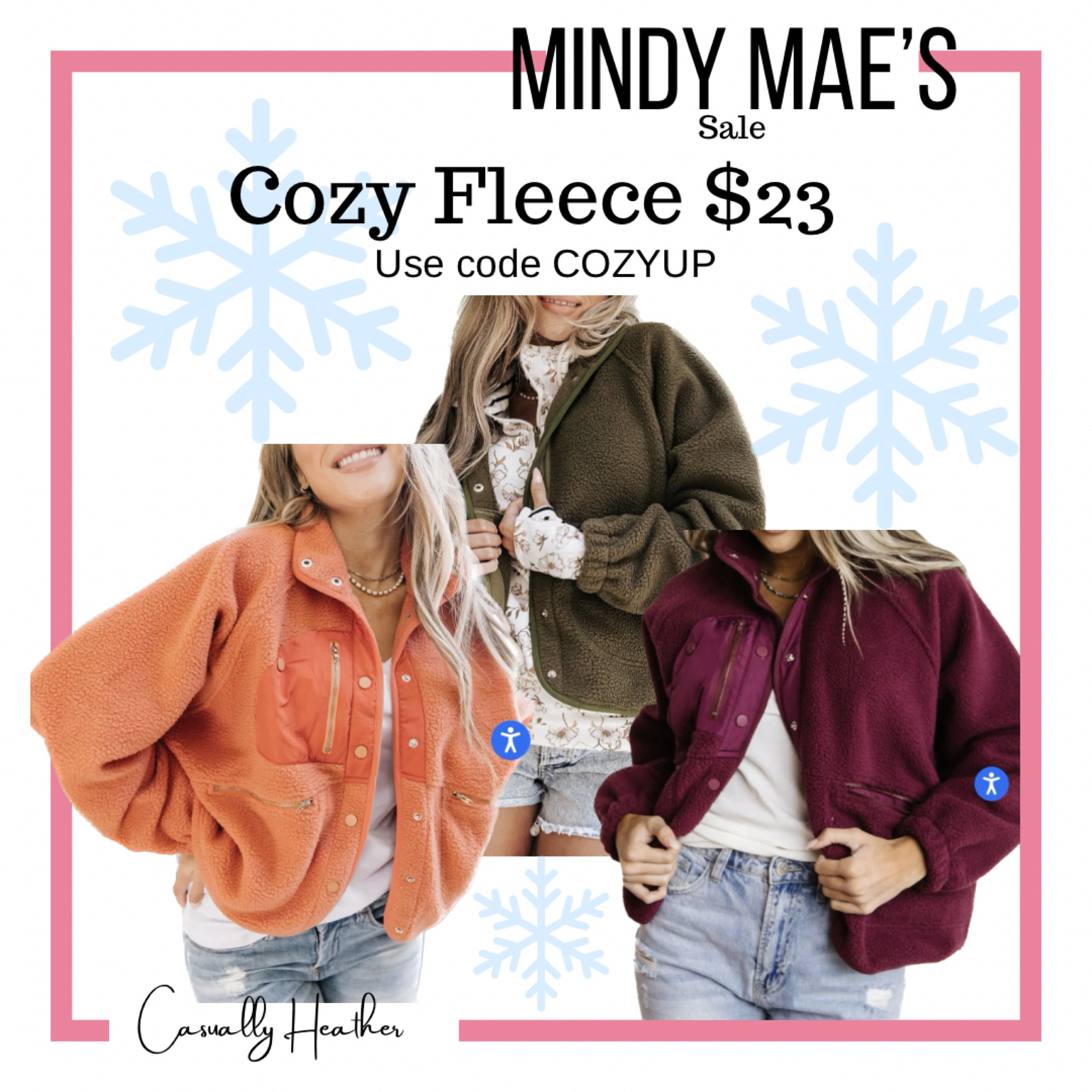 Cozy fleece coats on sale using code COZYUP. Perfect for cool fall weather outfits 

#LTKover40 #LTKsalealert #LTKfindsunder50
