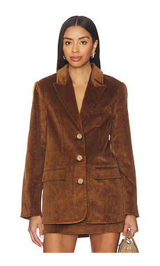 ASTR the Label Boyfriend Blazer in Camel from Revolve.com | Revolve Clothing (Global)