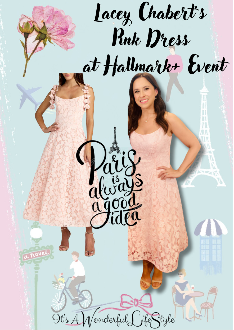 Lacey Chabert looked pretty in pink at the Hallmark+ fan event while promoting her new series, Paris Is Always a Good Idea! 💕 Shop her gorgeous dress-inspired look here!
 

 