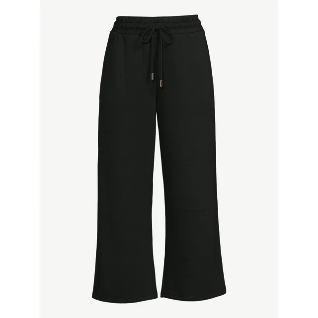 Scoop Women's Cropped Scuba Lounge Pants | Walmart (US)