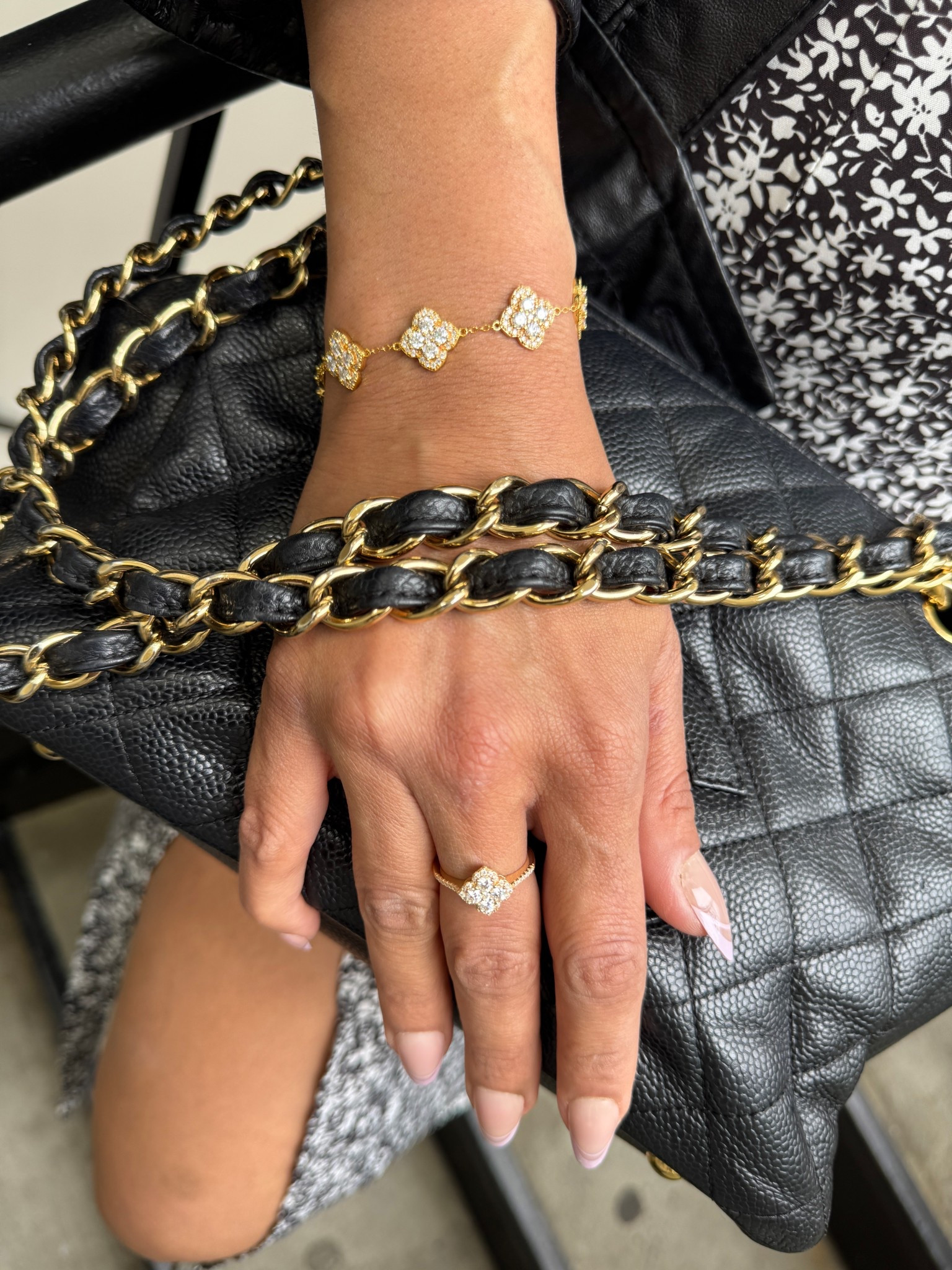 The jewelry says it all! 

#LTKWedding #LTKOver40 #LTKootd