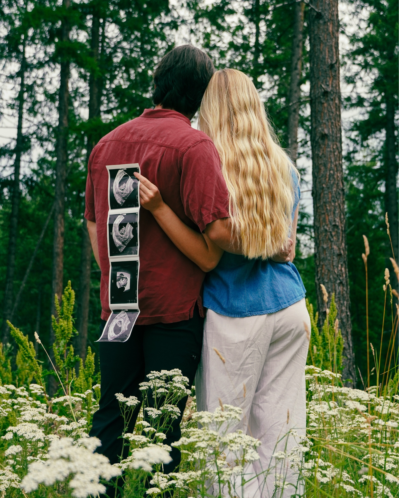 Pregnancy announcement Photoshoot outfit 
Original linen pants were from Target (M in top and bottoms)

#LTKSaleAlert #LTKootd