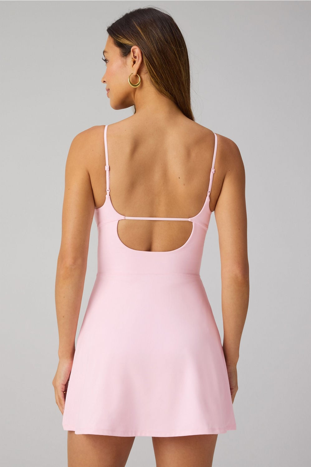 PureLuxe Ruched Classic Mini Dress | Fabletics