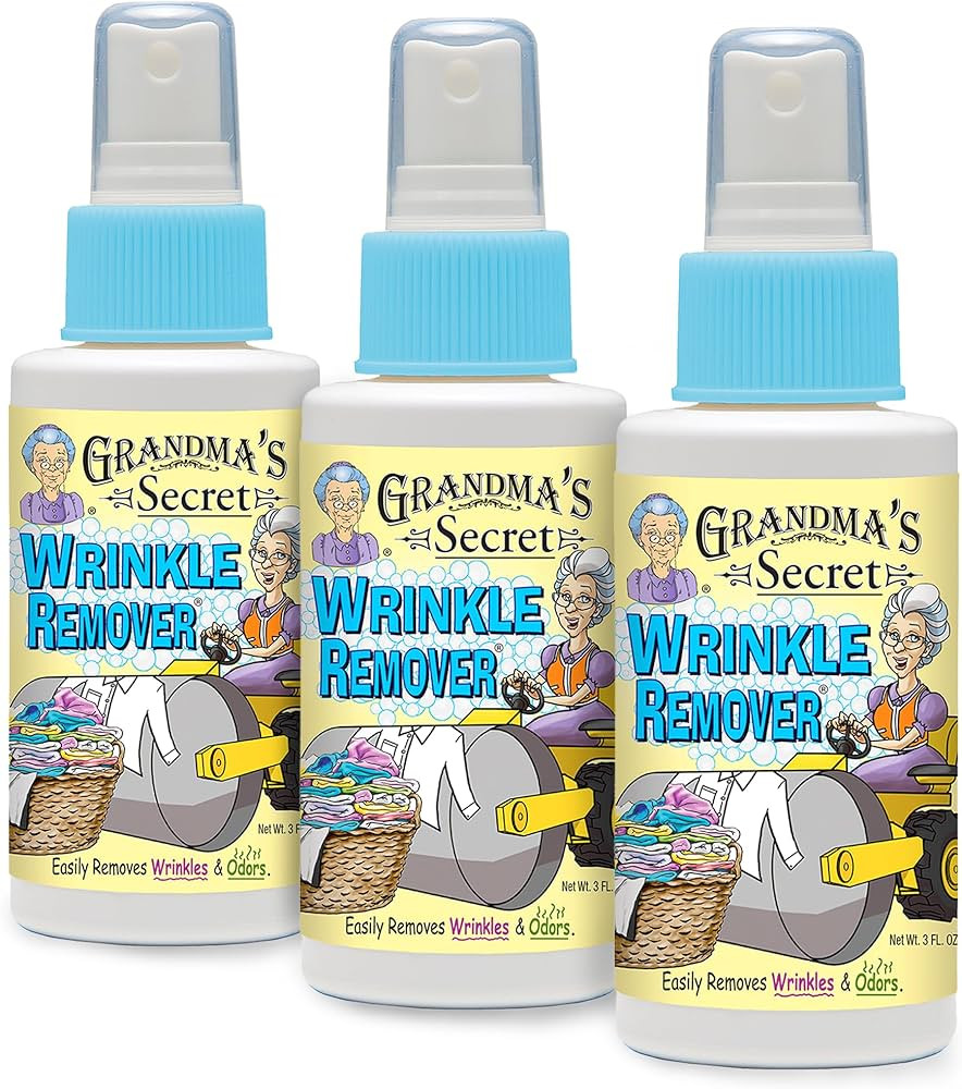 Grandma's Secret Wrinkle Remover Spray - Easily Removes Wrinkles & Odors - Wrinkle Release, Fabri... | Amazon (US)