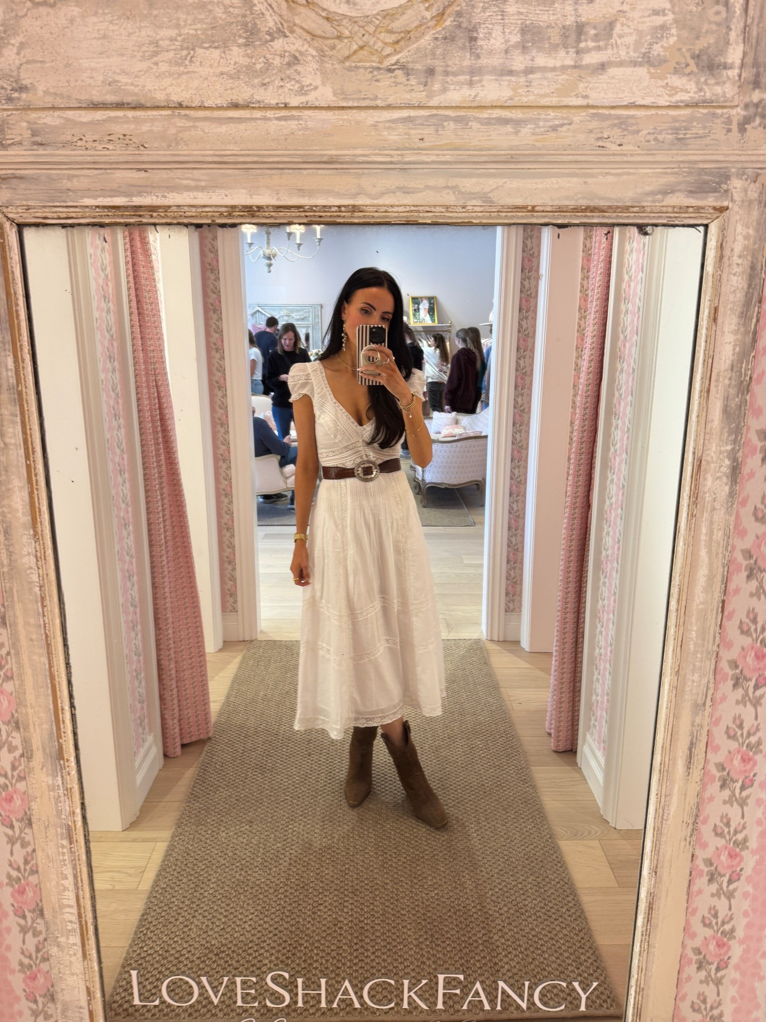 Dress fits tts. The perfect little white dress 