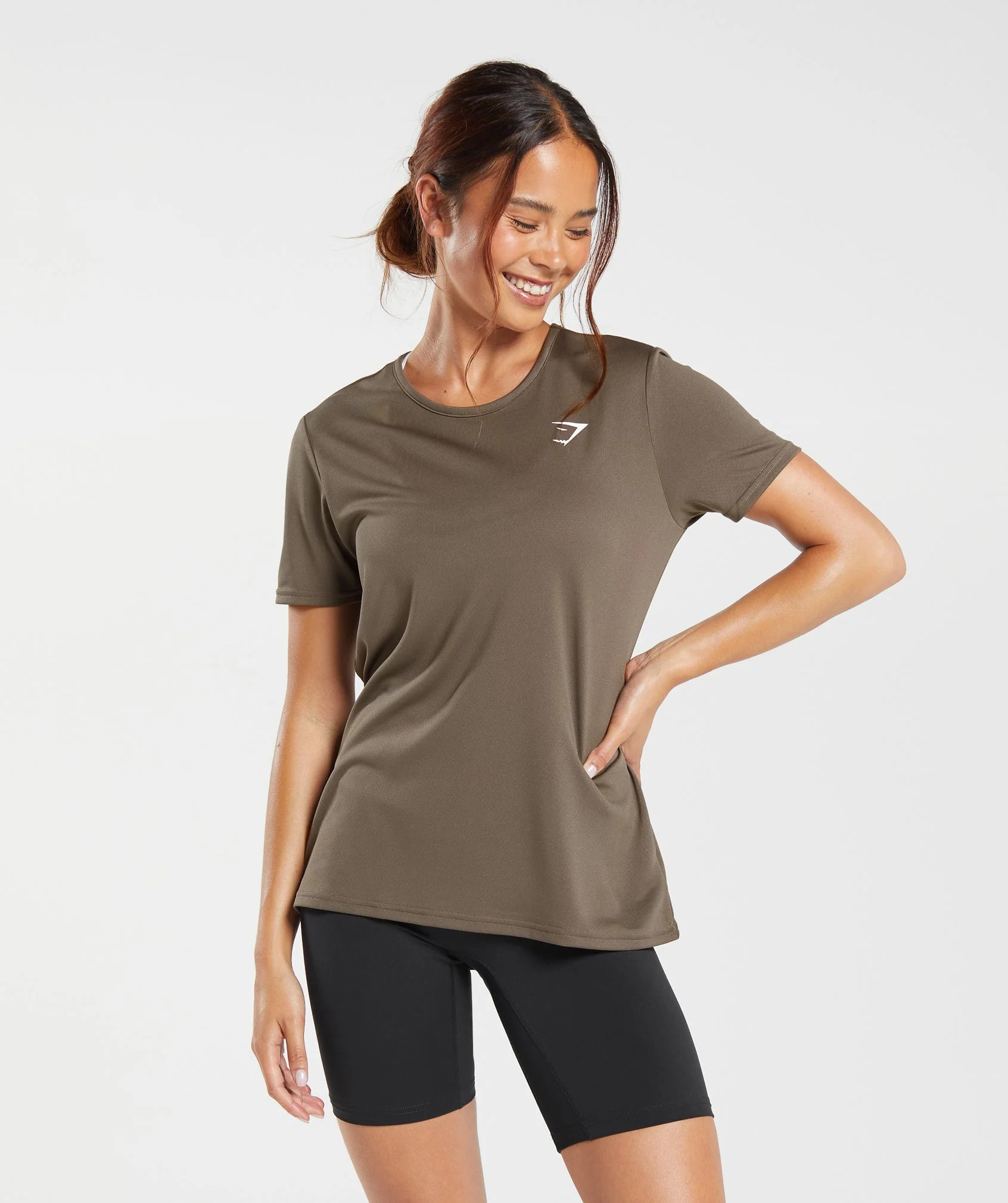 Gymshark Training T-Shirt - Camo Brown | Gymshark US