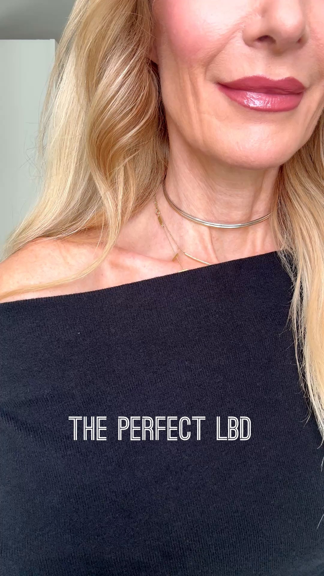 Every woman needs a chic black midi dress! This timeless off-the-shoulder style looks incredibly flattering and pairs beautifully with kitten heels and a statement bag. I’m wearing an XS. #LTKOver40 #LTKWorkwear #LTKStyleTip 

 #LTKgrwm #LTKootd #LTKSeasonal