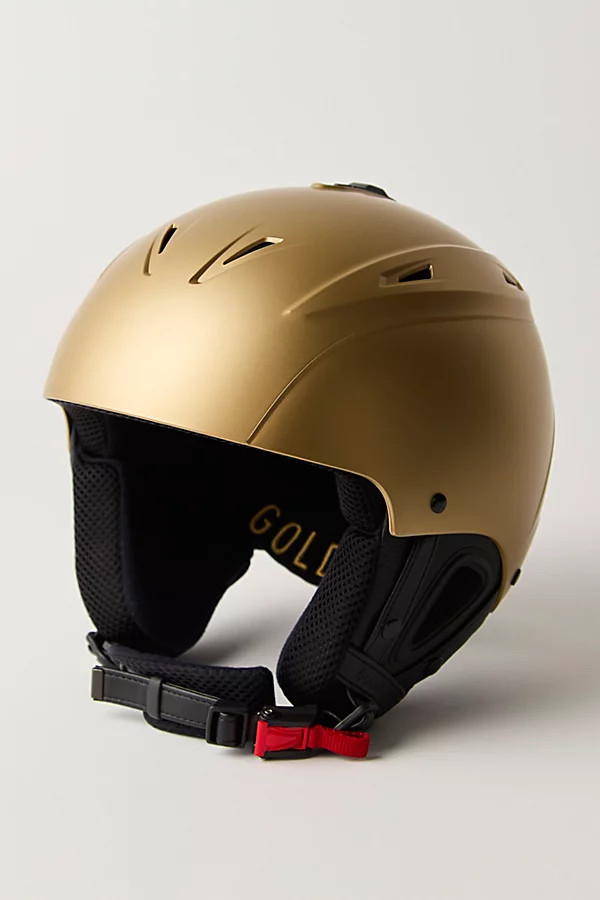 bergh Khloe Helmet by Goldbergh at Free People in Gold | Free People (UK)